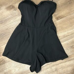 Guess - Black Romper with removable straps